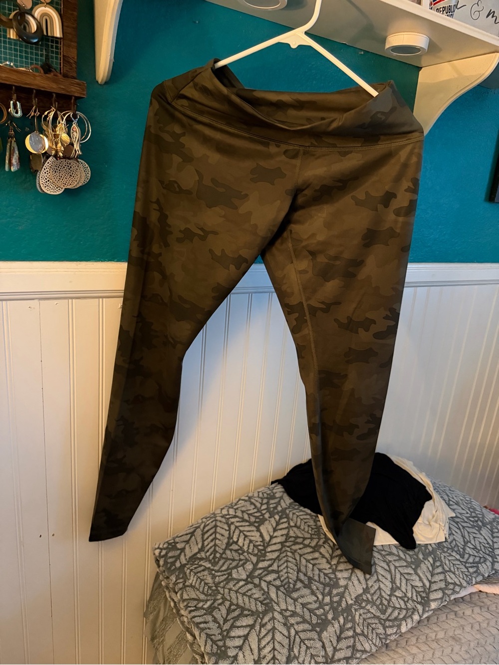 lululemon athletica Olive Camo Leggings
